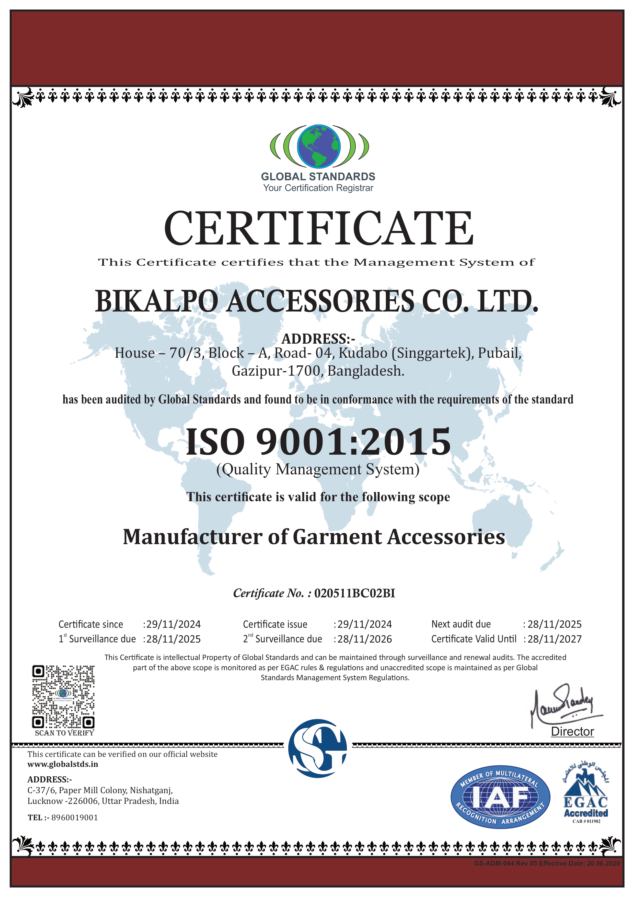 BIKALPO ACCESSORIES CO. LTD